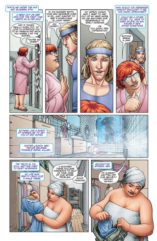 Illustration for article titled Exclusive Valiant preview: Faith grows up with her own solo miniseries